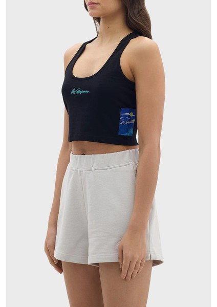 Pamuklu Cropped Fit Top Bayan Top LB24SSKISFUTN modelleri