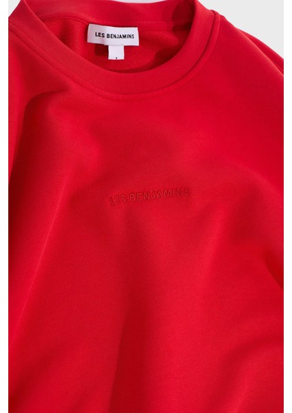 % 100 Pamuklu Relaxed Fit Bisiklet Yaka Sweat Bayan Sweat LB24FWESSFUSW indirimleri