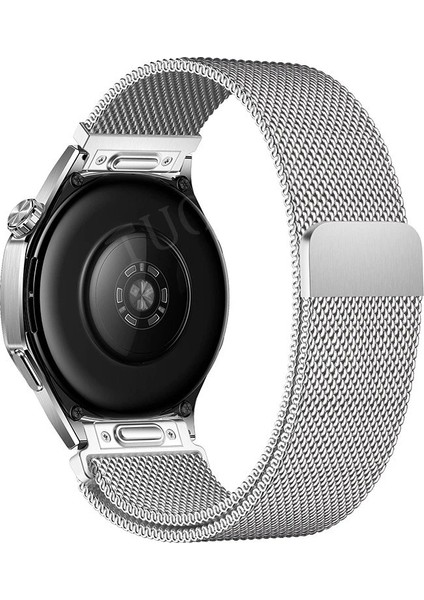 Watch Gt3 / Gt3 Pro / Gt4 / Gt4 Pro / Gt5 / Gt5 Pro 46MM Uyumlu Metal Milanese Hasır Kordon – Paslanmaz Çelik, Manyetik Mıknatıslı Bileklik Kayış fiyatları