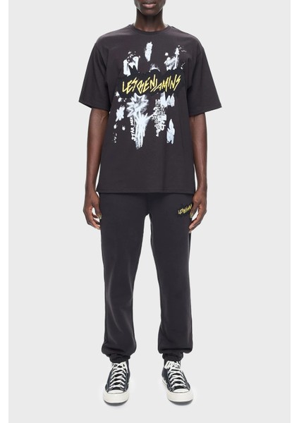 Pamuklu Regular Fit Jogger Spor Pantolon Erkek Pantolon LB24FWEAPMUSP fırsatları