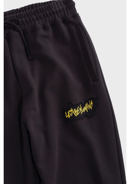 Pamuklu Regular Fit Jogger Spor Pantolon Erkek Pantolon LB24FWEAPMUSP indirimleri