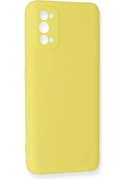 Newface Realme 7 Pro Kılıf Nano Içi Kadife Silikon - Sarı fiyatları