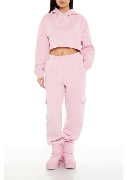 F21 Fleece Crop Sweatshirt fiyatları