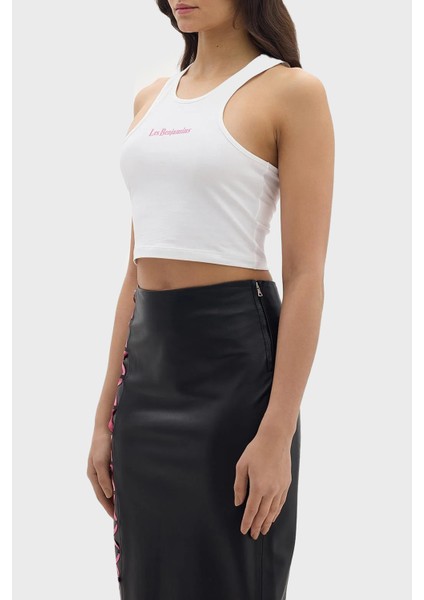 Pamuklu Cropped Fit Top Bayan Top LB24SSKISFUTN modelleri