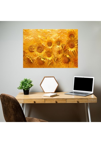 Güneş Çiçekleri Vincent Van Gogh Kanvas Tablo - Vincent Van Gogh Kanvas Duvar Dekorasyonu Ev Dekorasyonu modelleri