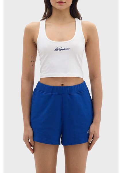 Pamuklu Cropped Fit Top Bayan Top LB24SSKISFUTN