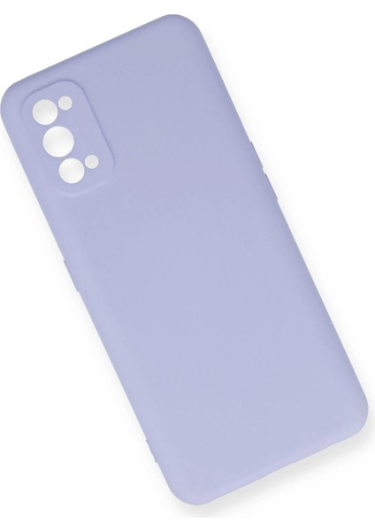 Newface Realme 7 Pro Kılıf Nano Içi Kadife Silikon - Lila modelleri