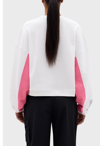 Pamuklu Bisiklet Yaka Regular Fit Sweat Bayan Sweat LB24SSKISFUSW fiyatları