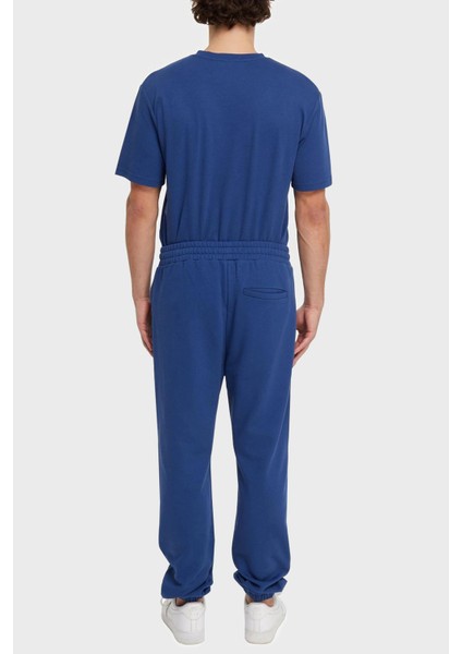 % 100 Pamuk Elastik Bel Bantlı Cepli Jogger Spor Pantolon Erkek Pantolon LB21SSCORMUSP fırsatları