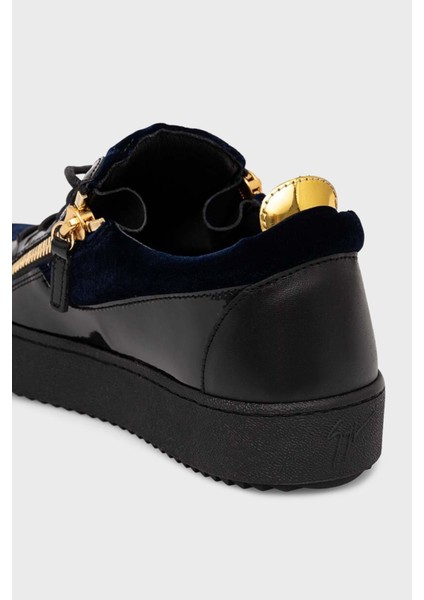 Rugan ve Süet Detaylı Sneaker Ayakkabı Erkek Ayakkabı RU00092