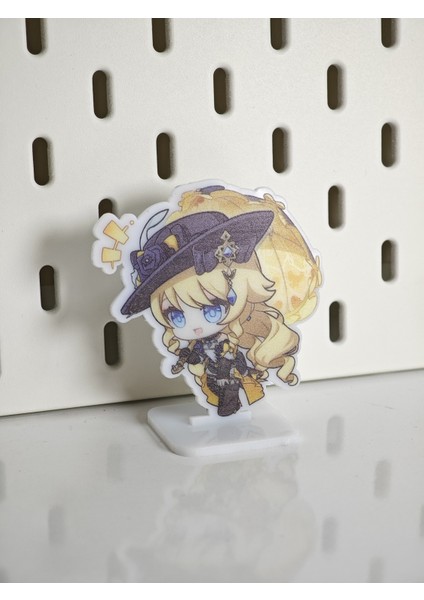 Genshin Navia Mini Karakter Figür Standı (1 Adet) modelleri