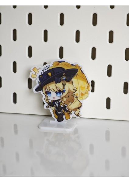 Genshin Navia Mini Karakter Figür Standı (1 Adet) fırsatları