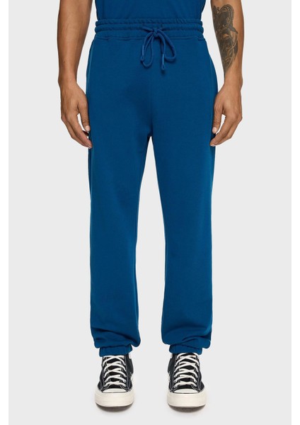 Pamuklu Regular Fit Cepli Jogger Spor Pantolon Erkek Pantolon LB24FWESSMUSP