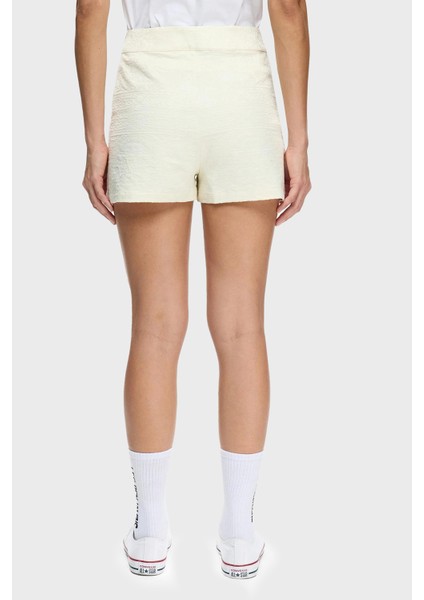 Pamuklu Regular Fit Yüksek Bel Jakarlı Short Bayan Short LB25SSUNLFUSO fiyatları