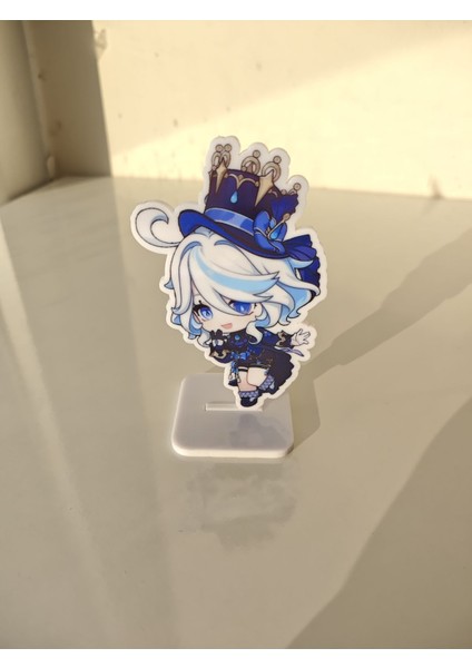 Furina 2 Mini Karakter Figür Standı 1 Adet