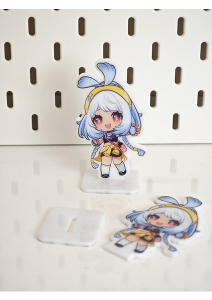 Genshin Mualani Mini Karakter Figür Standı (1 Adet) modelleri