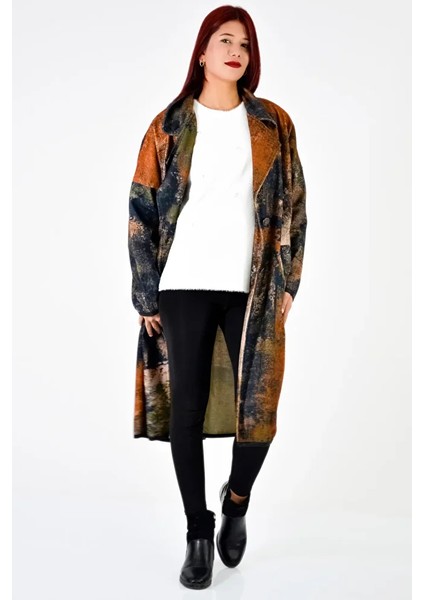 Batik Desen Uzun Ceket fırsatları