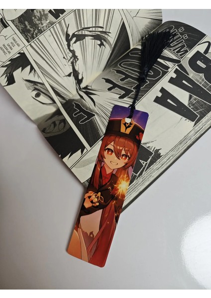 Genshin Hutao Metal Kitap Ayracı