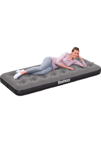 Single Tek Kişilik Şişme Yatak 185X76X22CM 671GY