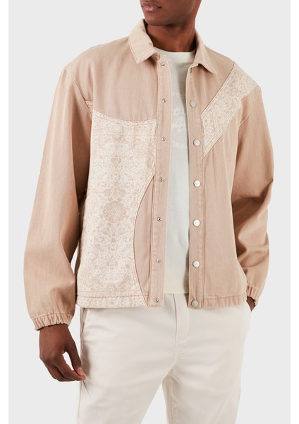 Pamuklu Oversize Fit Ceket Erkek Ceket LB24SSKISMUJC fiyatları