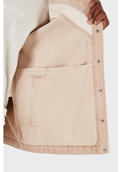 Pamuklu Oversize Fit Ceket Erkek Ceket LB24SSKISMUJC