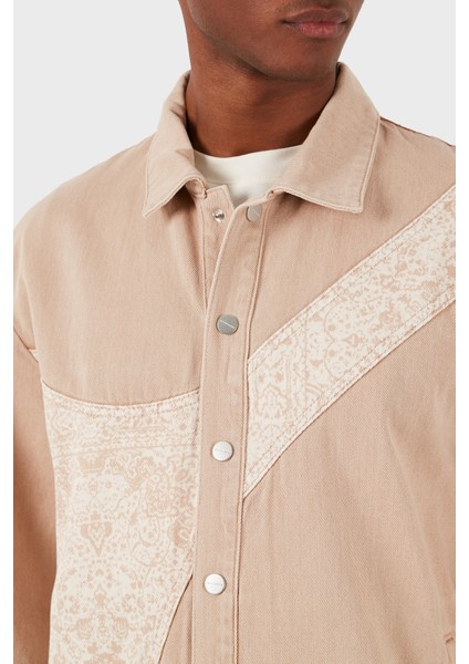 Pamuklu Oversize Fit Ceket Erkek Ceket LB24SSKISMUJC