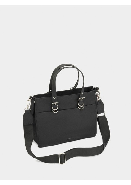 Charm’lı Teknik Kumaş Tote Çanta modelleri