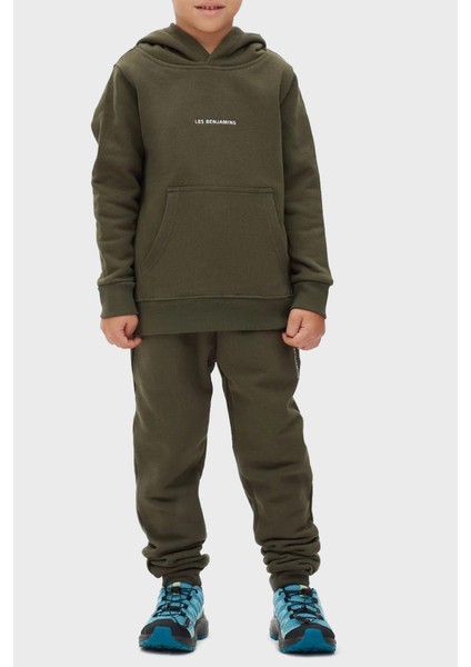 Logolu Regular Fit Kapüşonlu Kanguru Cepli % 100 Pamuk Sweat Unisex Sweat LB22FWCHLCUHD modelleri