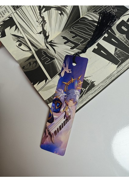 Honkai Star Rail Metal Kitap Ayracı