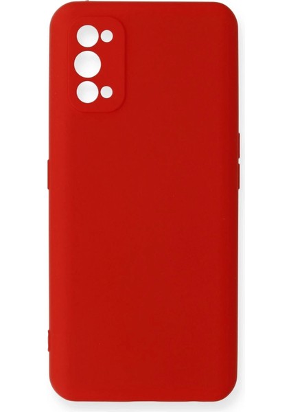 Newface Realme 7 Pro Kılıf Nano Içi Kadife Silikon - Kırmızı