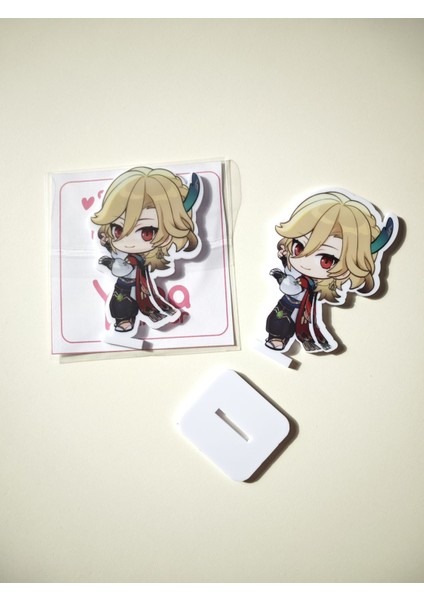 Genshin Kaveh Mini Karakter Figür Standı