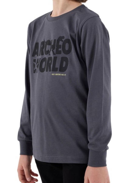 Erkek Çocuk Gri Uzun Kollu Pijama Takımı 3684-G fiyatları