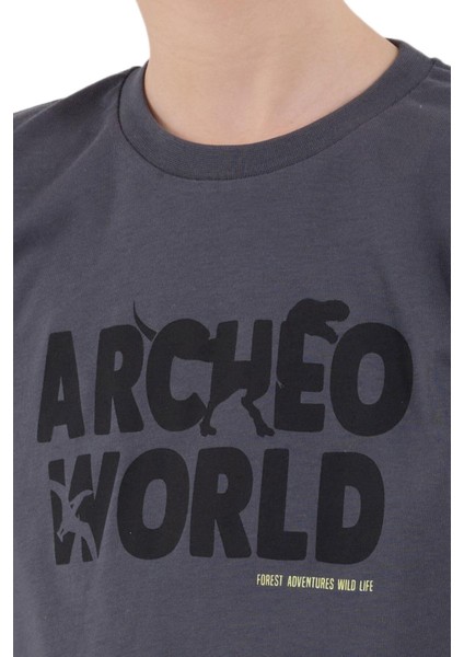 Erkek Çocuk Gri Uzun Kollu Pijama Takımı 3684-G modelleri