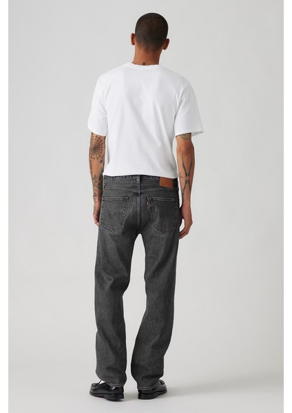 501 Pamuklu Straight Fit Normal Bel Düz Paça Jeans Erkek Kot Pantolon 00501 fırsatları