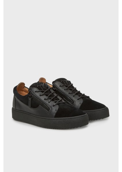 Logolu Süet Detaylı Sneaker Ayakkabı Erkek Ayakkabı RU40037 fiyatları