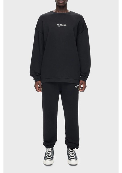 Pamuklu Regular Fit Jogger Spor Pantolon Erkek Pantolon LB24FWEAPMUSP