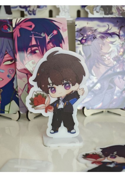 Love And Deepspace Caleb Figür Standı