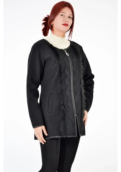 Çift Tarafı Saçaklı Işlemeli Ceket fiyatları