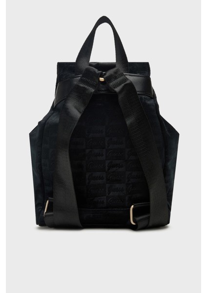 Velvet Logolu Omuz Askılı Sırt Çantası V5BZ11WF800 Bayan Çanta V5BZ11 WF800 Jblk fiyatları