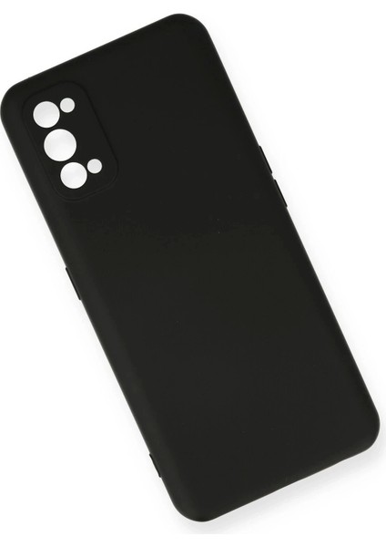 Newface Realme 7 Pro Kılıf Nano Içi Kadife Silikon - Siyah modelleri