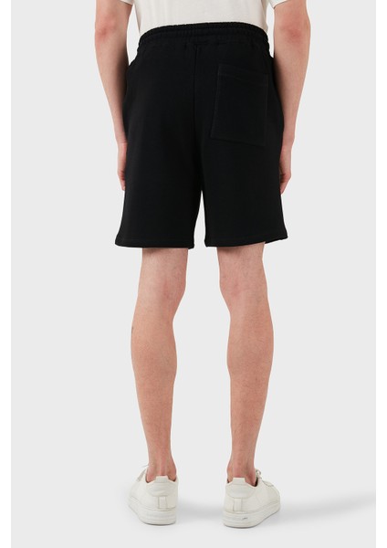 % 100 Pamuk Regular Fit Logolu Short Erkek Short Lbnoosessmuso