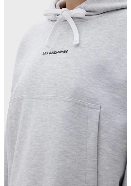 Crop Fit Kapüşonlu Sweat Bayan Sweat LB23FWCLAFUHD indirimleri