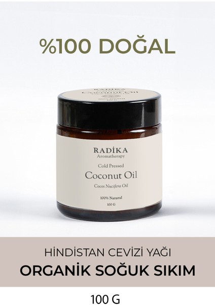 Hindistan Cevizi Yağı / Soğuk Sıkım