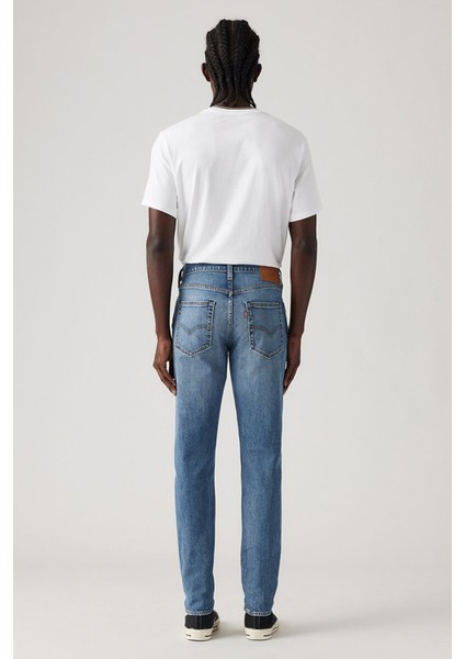 Lse 512 Pamuklu Slim Tapered Fit Normal Bel Dar Paça Jeans Erkek Pantolon A2087 modelleri