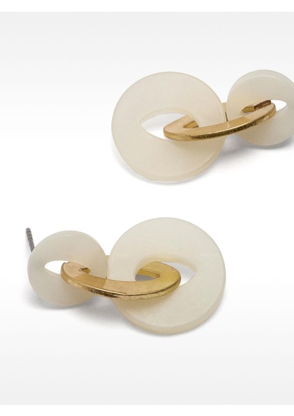 Uzun Halkalı Sedefli Küpe fiyatları