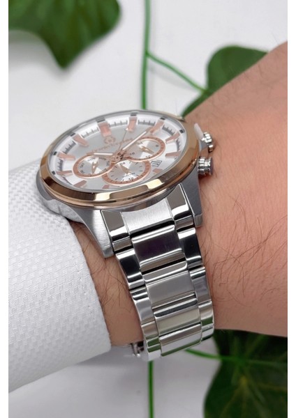 Çelik Kordon&kasa Erkek Kol Saati Gümüş-Beyaz ST.1.10245-2 ZMST002 modelleri