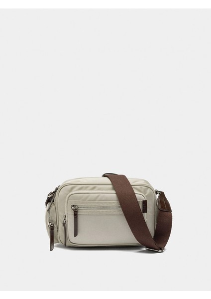 Teknik Kumaş Çapraz Askılı Çanta