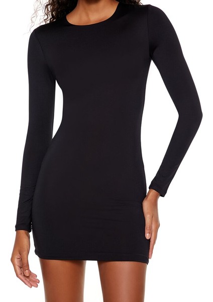 Şekillendirici Mini Elbise