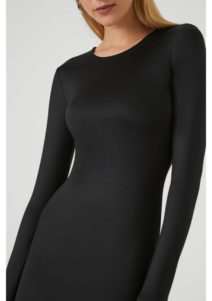 Şekillendirici Mini Elbise