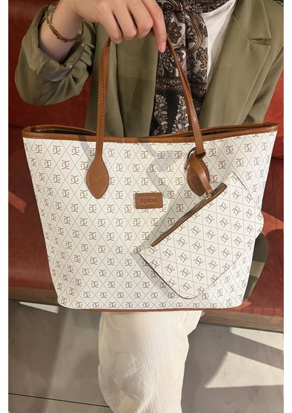 Torime Büyük Boy Desenli Kadın Kol & Omuz Çantası modelleri